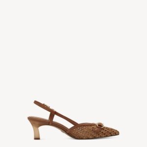 MIDDLE HEELED SLINGBACKS 1-29634-44 305 TAMARIS BROWN