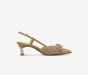 MIDDLE HEELED SLINGBACKS 1-29635-44 445 TAMARIS BEIGE