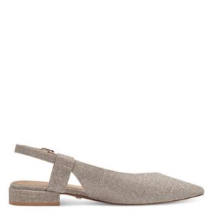 FLAT SLINGBACKS WITH STRASS 5-29400-42 445 S. OLIVER BEIGE