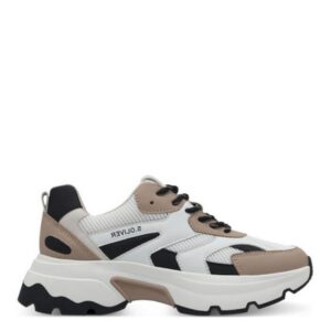 ANATOMIC SNEAKERS 5-23612-44 098 S OLIVER BEIGE-BLACK
