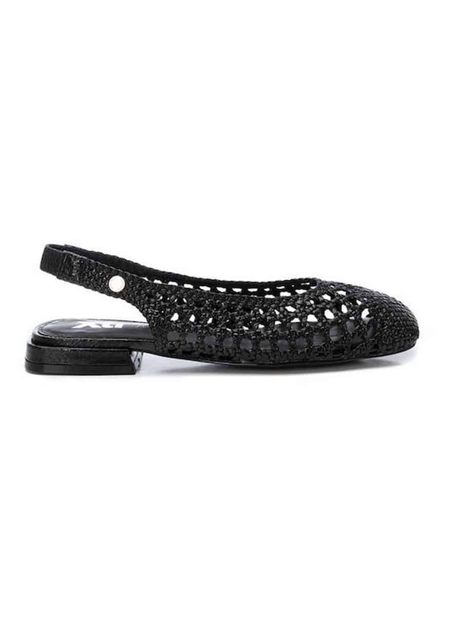 LOW HEELED SANDALS 143792 XTI BLACK