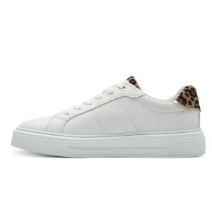 ANATOMIC SNEAKERS WITH LEOPARD DETAILS 5-23635-42 190 S. OLIVER WHITE