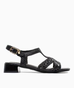 LOW HEELED SANDALS 143813 XTI BLACK