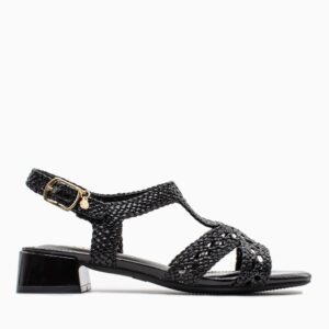 LOW HEELED SANDALS 143813 XTI BLACK