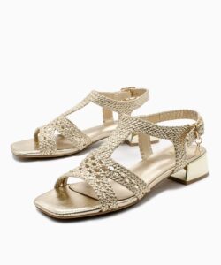 LOW HEELED SANDALS 143813/1 XTI GOLD