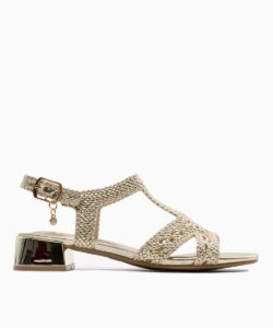 LOW HEELED SANDALS 143813/1 XTI GOLD