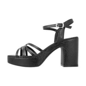 HIGH HEELED SANDALS 59609 MTNG BLACK
