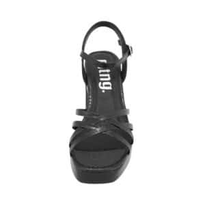HIGH HEELED SANDALS 59609 MTNG BLACK