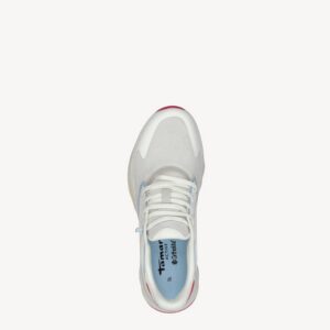 SNEAKERS WITH COLORFUL DETAILS 1-23700-44 197 TAMARIS WHITE
