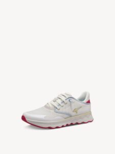 SNEAKERS WITH COLORFUL DETAILS 1-23700-44 197 TAMARIS WHITE