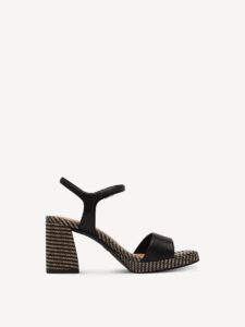 HIGH HEEL SANDALS 1-28342-44 098 TAMARIS BLACK
