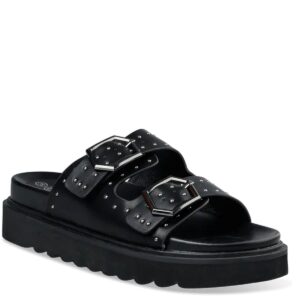 FLATFORM SANDALS E32-21470-34 ENVIE SHOES BLACK