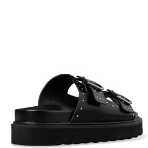 FLATFORM SANDALS E32-21470-34 ENVIE SHOES BLACK