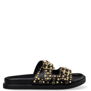FLATFORM SANDALS E96-21325-34 ENVIE SHOES BLACK
