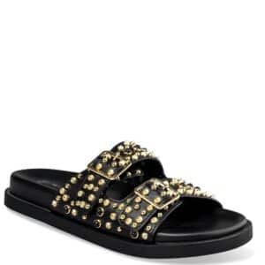 FLATFORM SANDALS E96-21325-34 ENVIE SHOES BLACK