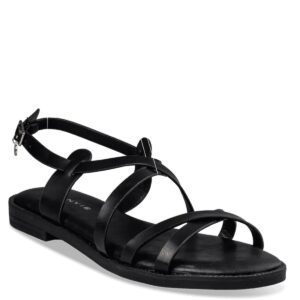 FLAT SANDALS E96-21334-34 ENVIE SHOES BLACK