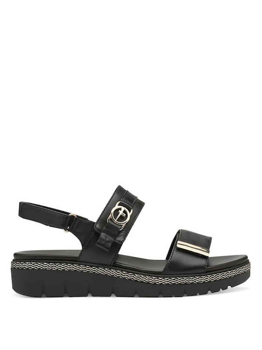 FLATFORMS SANDALS 1-28264-44 A01 TAMARIS BLACK