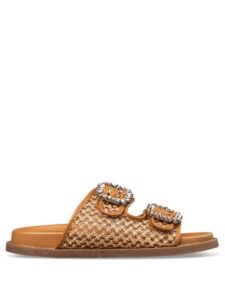 FLATFORM SANDALS E84-21233 ENVIE SHOES BEIGE