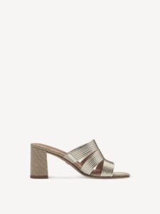 VEGAN HIGH HEEL MULE 1-27226-42 933 TAMARIS METALLIC