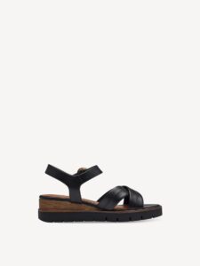PLATFORM SANDALS 1-28202-42 003 TAMARIS BLACK