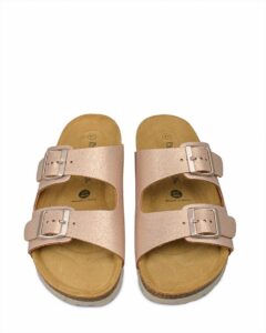 FLATFORM SANDALS 180010 PARADISE BIOS PINK GLITTER