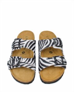 FLATFORM SANDALS 180010/2 PARADISE BIOS ZEBRA