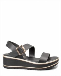 PLATFORM SANDAL EVIA-51502 BAROCCO BLACK