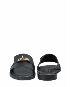 FLATFORM SANDAL WITH GOLD DETAIL VENUS-51127 BAROCCO BLACK