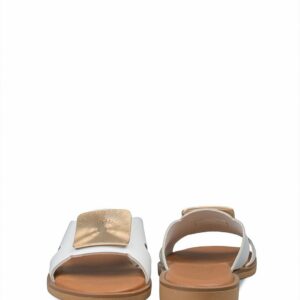 FLATFORM SANDAL WITH GOLD DETAIL VENUS-51136/1 BAROCCO WHITE