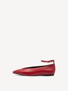 FLATFORM BALLERINA 1-22161-45 500 TAMARIS RED