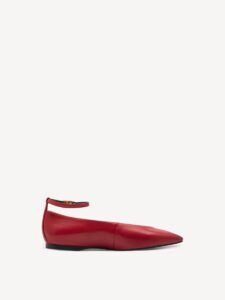 FLATFORM BALLERINA 1-22161-45 500 TAMARIS RED