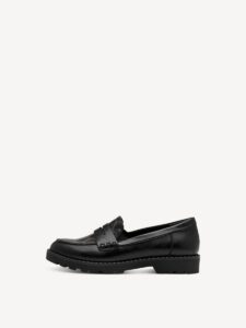 LOAFERS WITH LEOPARD DETAIL 1-24312-41 329 TAMARIS BROWN