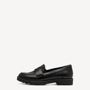 LOAFERS WITH LEOPARD DETAIL 1-24312-41 329 TAMARIS BROWN
