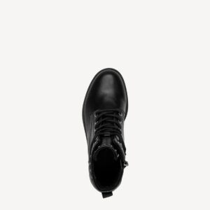 LOW HEELED ANKLE BOOTS 1-25133-45 TAMARIS BLACK