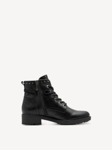 LOW HEELED ANKLE BOOTS 1-25133-45 TAMARIS BLACK