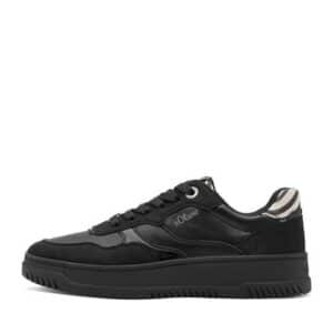 FLATFORM SNEAKERS WITH LEOPARD DETAILS 5-23632-45 S.OLIVER BLACK