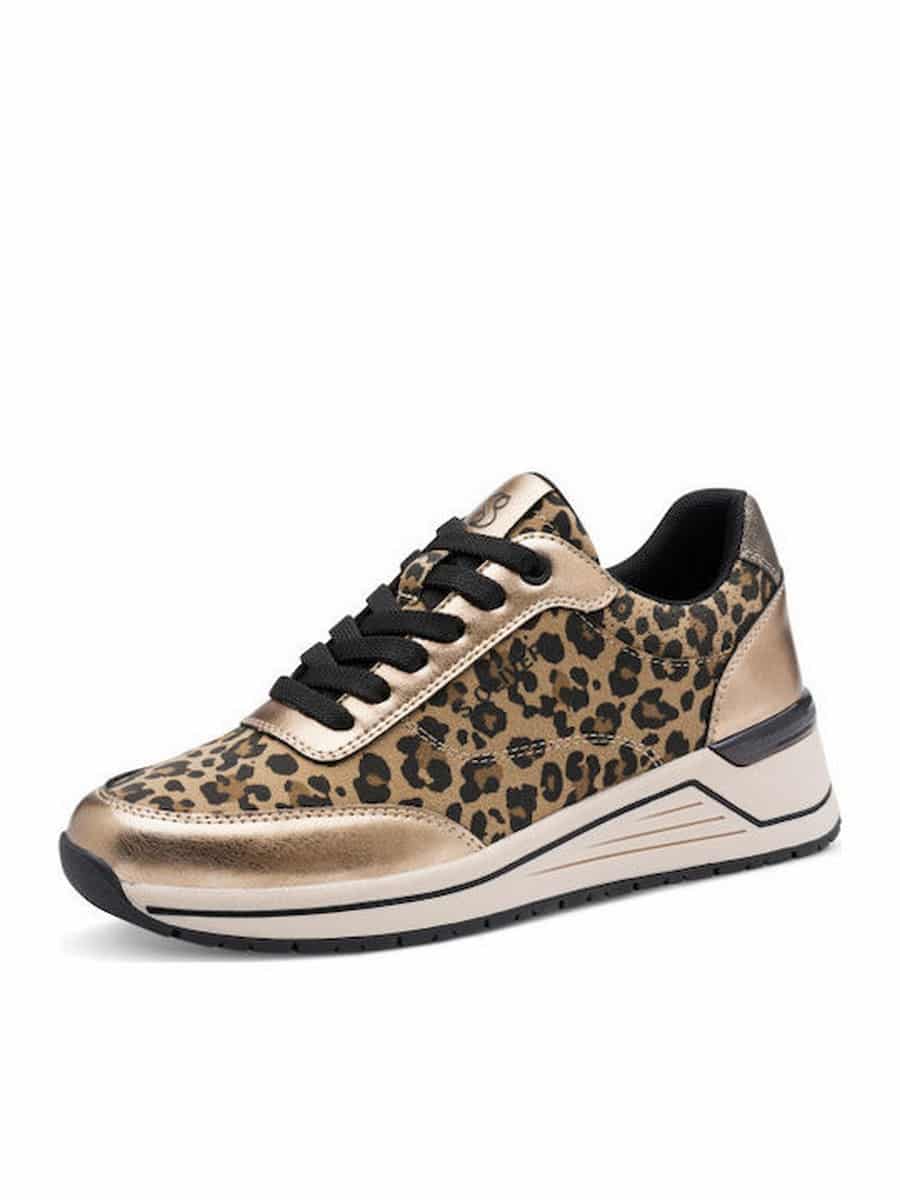 PLATFORM SNEAKERS 5-23613-45 S. OLIVER LEOPARD