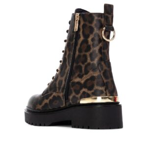 ARMY  BOOTS WITH GOLD DETAILS 144391 XTI LEOPARD