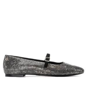 BALLERINA WITH STRASS 144700 XTI BLACK