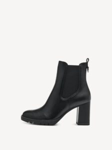 HIGH HEELED CHELSEA BOOTS 1-25351-41 TAMARIS BLACK