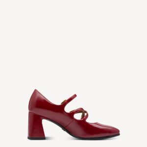 HIGH HEELED PUMPS 1-22458-45 TAMARIS RED HIGH HEELED PUMPS 1-22458-45 TAMARIS RED