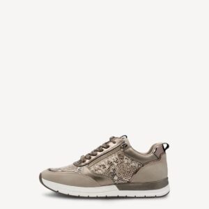SNEAKERS WITH ZIPPER 1-23732-41 TAMARIS BEIGE