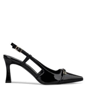 SLINGBACK PUMPS E02-22231 ENVIE SHOES BLACK