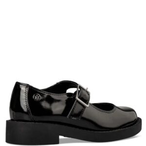 CHUNKY BALLERINAS E32-22455 ENVIE SHOES BLACK