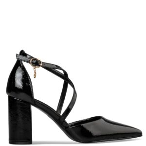 MID-HEEL PUMPS E45-22404 ENSIE SHOES BLACK