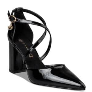 MID-HEEL PUMPS E45-22404 ENSIE SHOES BLACK