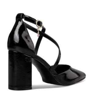 MID-HEEL PUMPS E45-22404 ENSIE SHOES BLACK