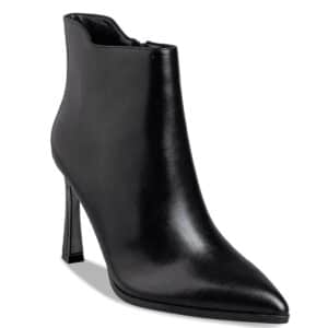 POINTED TOE BOOTIES E45-22434 ENVIE SHOES BLACK