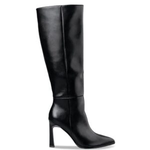 POINTED TOE BOOTS E45-22436 ENVIE SHOES BLACK