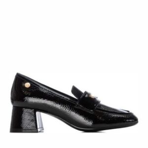 LOAFERS WITH GOLD DETAILS 144251 XTI BLACK